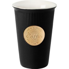 Madame Coco Grand Gold Kupa - Siyah - 340 ml