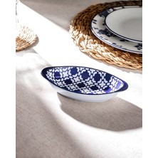 Madame Coco Rêve Bleu Brest New Bone China Oval Kulplu Tabak