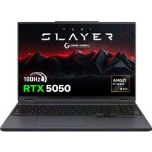 Game Garaj Slayer R9T-5050 C1 Amd Ryzen 9 7845HX 32GB Ram 1tb SSD RTX5050 16" 180Hz Qhd+ IPS Freedos Oyuncu Laptop