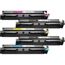 Canon I-Sensys LBP-640C Yazıcı Uyumlu CRG054 Çipli Muadil Toner Seti (CF400)