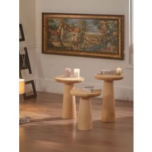 Gazzini Furniture Mushroom 3'lü Zigon Sehpa