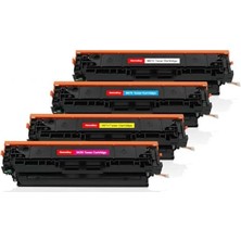 Canon I-Sensys LBP-623CDW Yazıcı Uyumlu CRG054 Çipli Muadil Toner Seti (CF400)