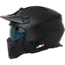 Sway Sw 726X Tokyo Matt Black Moduler Kask