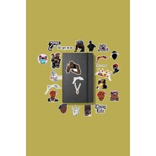 Tupac 2pac  Sticker Paketi /bullet Journal Defter Çıkartma Ajanda Laptop Etiket