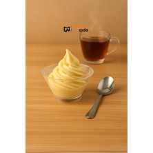 Asimetrik Tatlı ve Sunum Kasesi Kapak 250 Ml. (15 Adet) Tatlı Magnolia Profiterol Tiramisu