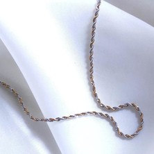 Necati Gün 2 Renkli Burgu Çelik Zincir