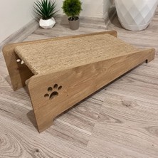 Masello Eğimli Kedi Tırmalama Rampası Safir Meşe