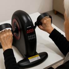 Kochler Mini Elektrikli El ve Ayak Egzersiz Bisikleti Dijital Göstergeli Eliptik Kondisyon Bisikleti