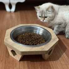 Monza Safir Meşe Büyük Mama Kabı Standı