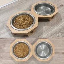 Monza Safir Meşe Büyük Mama Kabı Standı