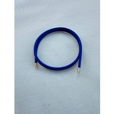 Lacivert Renkli Mıknatıslı Bileklik-Halhal-Kolye