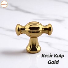 Kesir Gold Altın Metal Kulp Düğme Mobilya Çekmece Mutfak Dolabı Dolap Modern Kapak Kulpları