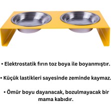 Dolcedo Büyük Irk Metal Mama Kabı Standı