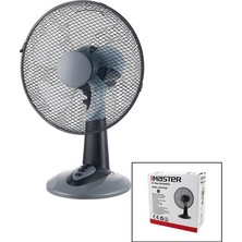 12 Inç Masa Üstü Vantilatör 35W 5 Kanat - 3 Kademe MTR-F300