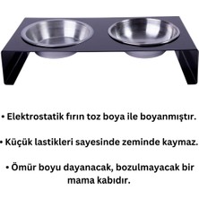 Dolcedo Büyük Irk Metal Mama Kabı Standı
