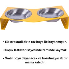 Avegno Büyük Irk Metal Mama Kabı Standı
