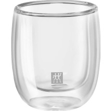 Çift Camlı 2'li Espresso Bardak Seti, Şeffaf, 80 ml