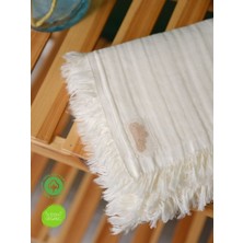 Devicoo  Pamuk 4 Katlı Müslin Bebek Battaniyesi – 120X120 Cm, Nefes Alabilen, Organik Kumaş