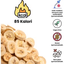 Ofrésko Muz Kuru Meyve Cipsi 25 gr – İlave Şekersiz & Katkısız - Dondurularak Kurutulmuş Sağlıklı Atıştırmalık – Freeze Dried Muz