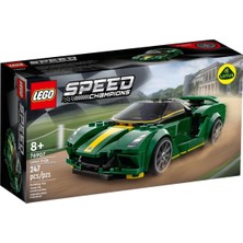 Speed Champions Lotus Evija 76907-8 Yaş ve Üzeri Çocuklar ve Araba Meraklıları Için Harika Bir Oyuncak Yapım Seti (247 Parça)