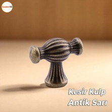 Kesir Eskitme Antik Sarı Metal Kulp Düğme Mobilya Çekmece Mutfak Dolabı Dolap Modern Kapak Kulpları
