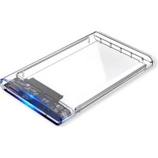 Alfais 4266K 2.5” Hdd/ssd USB 3.0 To Sata Dönüştürücü Harici Şeffaf Taşınabilir Kutusu