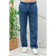 Erkek Baggy Kot Pantolon Rahat Kesim Tiril Tiril Ince Kumaş