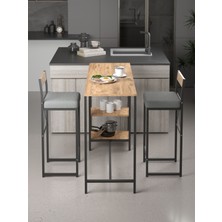 Retodesign Raflı Minderli Good Takım Çam 2654