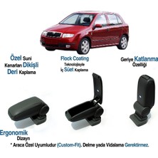 Skoda Fabıa Mk1 Araca Özel Kol Dayama Kolçak Vidasız 1999 2000 2001 2002 2003 2004 2005 2006 2007