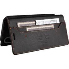 SZY Mall Samsung Galaxy A56 5g Cüzdan Flip Kapak Darbeye Dayanıklı Rfıd Flip Case (Yurt Dışından)
