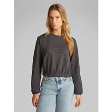 Ck Applıque Crewneck