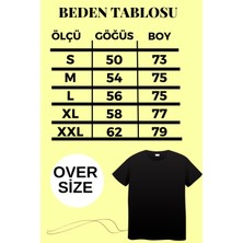 Erkek Oversize Tshirt (Bol Kalıp) Premium Kalite Düz Model