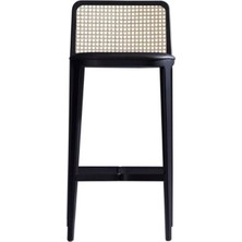 Gazzini Furniture Martha Hazeranlı Ahşap Bar Sandalyesi