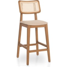 Gazzini Furniture Zeus Hazeranlı Bar Sandalyesi