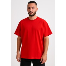 Erkek Oversize Tshirt (Bol Kalıp) Premium Kalite Düz Model