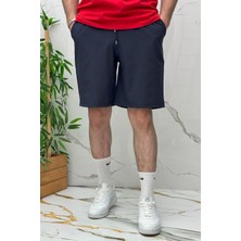 Erkek Likralı Rahat Kesim Tiril Tiril Paraşüt Kumaş Şort