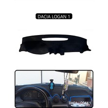 Dacıa Logan 1torpido Koruma Halısı Siyah Kenar