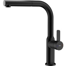 116020019-TEKA Oval 938 Siyah Armatür