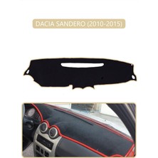 Dacıa Sandero 2010-2015TORPİDO Koruma Halısı Bej Kenar