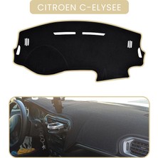 Cıtroen C-Elysee - Peugeot 301 Uzuntorpido Koruma Halısı Bej Kenar