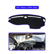 Fıat Albea 1999-2005 Modellerine Uygun Eskitorpido Koruma Halısı Mavi Kenar