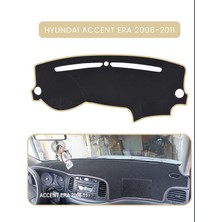 Hyundai Accent Era 2006-2011TORPİDO Koruma Halısı Bej Kenar