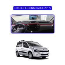Cıtroen Berlingo 2008-2017 Kapaklıtorpido Koruma Halısı Mavi Kenar