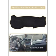 Hyundai Accent Blue 2011-2017TORPİDO Koruma Halısı Bej Kenar