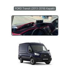 Ford Transit (2013-2018) Kapaklıtorpido Koruma Halısı Gri Kenar
