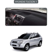 Hyundai Tucson 1torpido Koruma Halısı Gri Kenar
