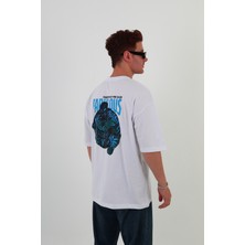 Fabulous-Oversize Tişört | Sırt Baskılı – Minimal Göğüs Desenli Unisex Tshirt
