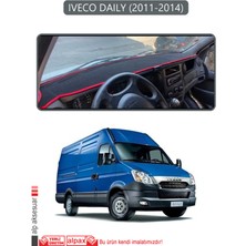Iveco Daıly 2011-2014TORPİDO Koruma Halısı Gri Kenar