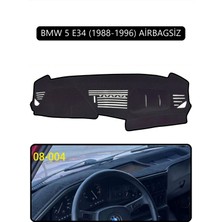 Bmw 5 E34 1988-1996 Airbagsiztorpido Koruma Halısı Siyah Kenar
