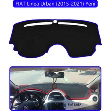Fıat Linea Urban 2015-2021 Modellerine Uygun  Yenitorpido Koruma Halısı Mavi Kenar